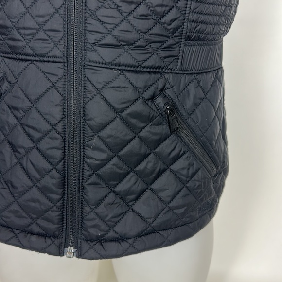 The North Face Womens Insulated Luna Vest Size S Black Quilted Zip Front Pockets - Picture 5 of 16